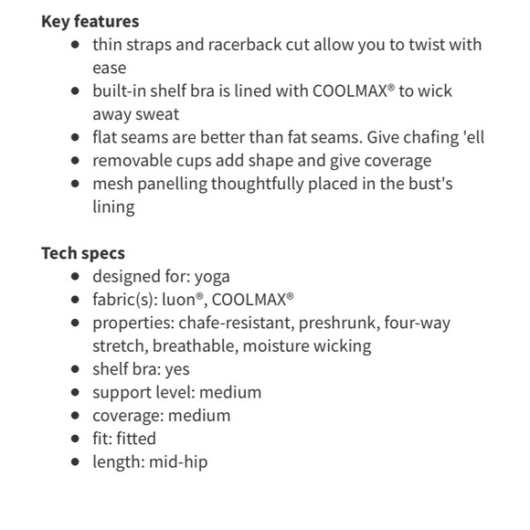 (SOLD) Lululemon Power Y Tank Black Swan Dark Purple - Picture 5 of 7